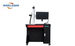 เครื่องมาร์คกิ้งไฟเบอร์เลเซอร์สำหรับอัญมณีพร้อมระบบระบายความร้อนด้วยอากาศ