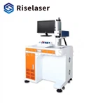 Riselaser 30W เดสก์ท็อปไฟเบอร์เลเซอร์เครื่องทำเครื่องหมาย